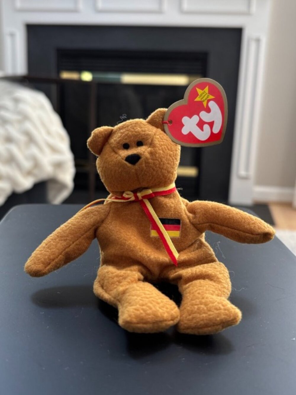 Ty Teenie Beanie Babies Germania Bear McDonald’s International Original Teenie B
